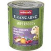 GRANCARNO Superfoods jahňacie,amarant,brusnice,los.olej 800 g pre psov