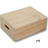 Kesper Dřevěná krabička s uchy a víkem, 40 x 30 cm, Kesper