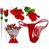 Out Of The Blue Rose With Red G-String