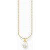 Thomas Sabo KE2238-430-14-L45V Gold-plated chain w. pearl pendant