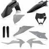 Acerbis Acerbis plastový full kit sa hodí pre EXC / EXCF 20/23 čierna/šedá