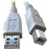 C-TECH CB-USB2AB-3-B USB A-B, 3m, černý