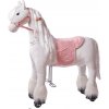 Ponnie Mechanický jazdiaci kôň Tiara M s ružovým sedlom