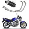 Suzuki GS 500E 1989 - 2009 kompletný ladený výfukový systém GP1 BLACK + dB killer medium