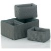 KELA KL-21783 Sada košů RIMOSSA 5ks plast šedá