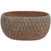 Morex Kvetináč 22 x 12 x 11 cm betón odtiene oranžový
