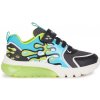 Chlapčenské tenisky Geox, CIBERDRON A Modrá,Zelená,Čierna,Biela 26