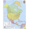 Severná Amerika politická 1: 8 000 000 lamino+ lišta Freytag&Berndt