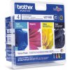kazeta BROTHER LC-1100 BK/C/M/Y Pack MFC-6490CW/DCP-6690CW (LC1100VALBP)