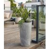 Lamela Vysoké kvetináče Lilia 250mm 46cm sivý betón