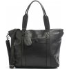 Burkely Just Jackie čierna dámska kožená taška cez rameno, kabelka, s držiakom na notebook 14