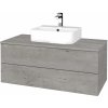 Dreja Kúpeľňová skrinka MODULE SZZ2 100 umývadlo Joy 3 - D01 Betón / D01 Betón
