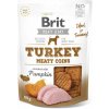 Brit Jerky Turkey Meaty Coins 80 g | Maškrty pre psov
