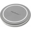 Qoltec Bezdrôtová indukčná nabíjačka RING | Qualcomm QuickCharge 3.0 10W | Šedá