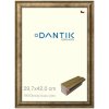 DANTIK rám na obraz 29,7x42 | TRITON bílý bronz (Plexi Čiré) (Vyrobené s láskou od nás)