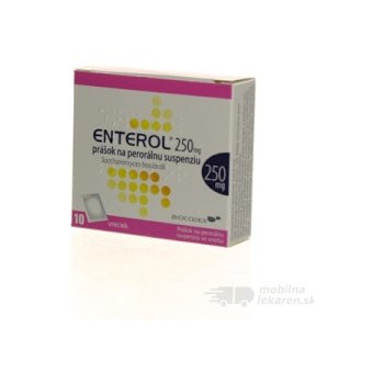 Enterol 250 mg prášok na perorálnu suspenziu plu.por.10 x 250 mg