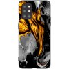 Picasee silikónový čierny obal pre OnePlus 8T - Black Gold