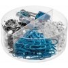 Dóza mix pripináčiky špendlíky kancelárske spony a klipy na dokumenty Herlitz Frozen Glam 310ks