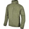 Helikon-Tex ALPHA HOODIE flísová mikina s kapucňou, GRID FLEECE - OLIVA (Ľahká olivová flisová klokanka značky Helikontex z mriežkovaného flisového materiálu zahreje a dobre sadne na postavu)