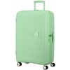 American Tourister Soundbox SPINNER 77/28 EXP TSA Grass Green zelená 97 L