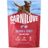 Carnilove Active Dog Dry Made with Salmon & Turkey for Adult All Breeds 1,5 kg