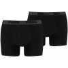 Boxerky PUMA Boxer 2-pack Black Čierna M