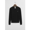 SVETER GANT STRETCH COTTON CABLE C-NECK BLACK