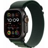 Apple Watch Ultra 2 GPS + Cellular 49mm Black Titanium Case with Dark Green Alpine Loop - Large MX4T3CS/A