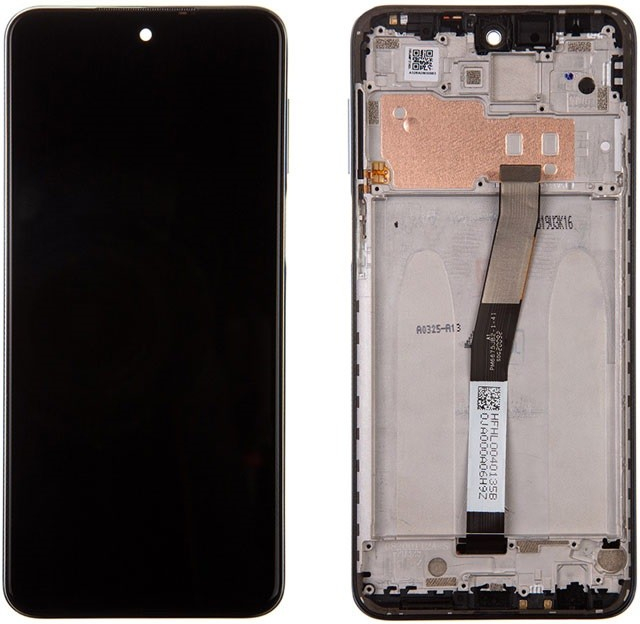 LCD Displej + Dotykové sklo + Rám Xiaomi Redmi Note 9 Pro