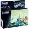 REVELL ModelSet loď 65182 Battleship HMS Duke of York 1:1200