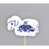 Cibulák - Ovečka zapichovacia - originál cibuľový porcelán 1. akosť