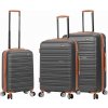 Cestovné kufre set 3ks MADISSON S, M, L 213 L antracitová