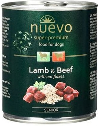 Nuevo dog Senior Lamb & Beef 800 g