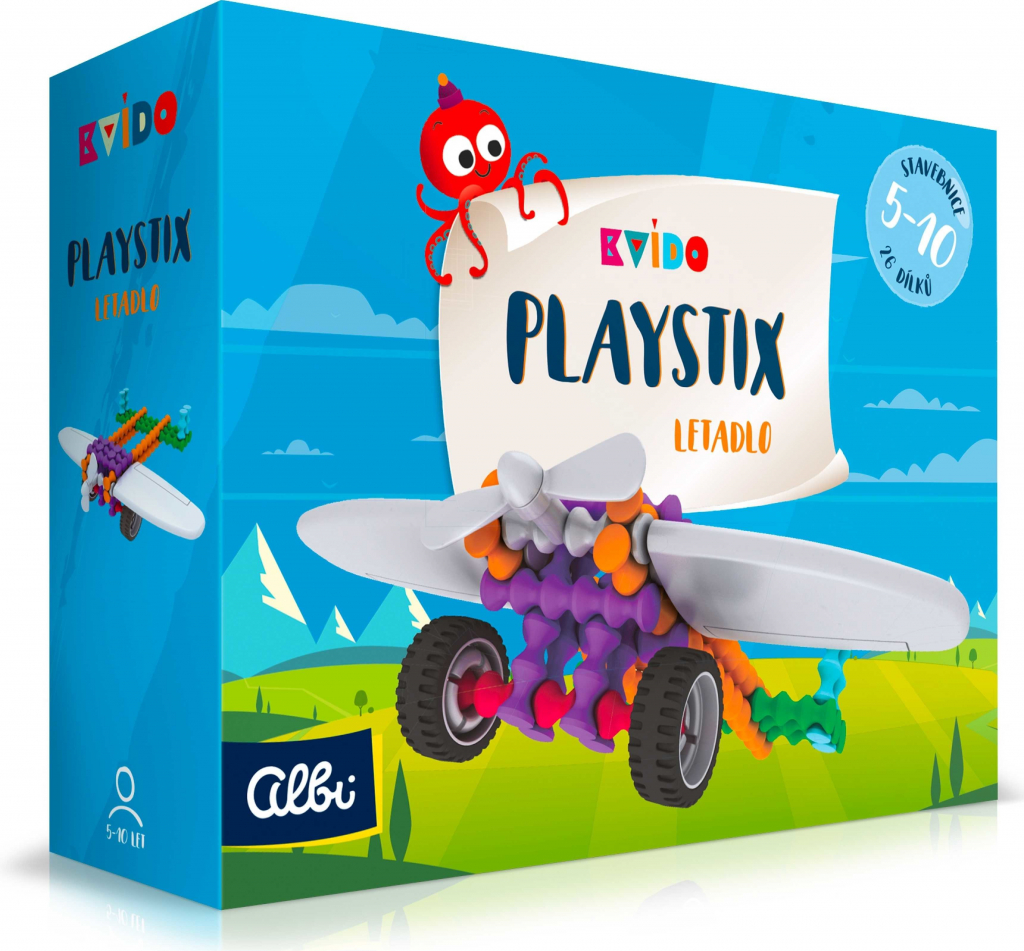 Albi Benjamín Playstix mini Lietadlo 26ks