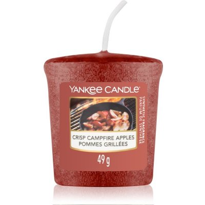 Yankee Candle Crisp Campfire Apple votívna sviečka 49 g