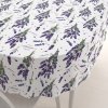 Biante Dekoračný oválny obrus PML-084 Lavender 120x140 cm