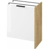 Cersanit City skrinka 67.5x44.8x71.6 cm biela-dub S584-037-DSM