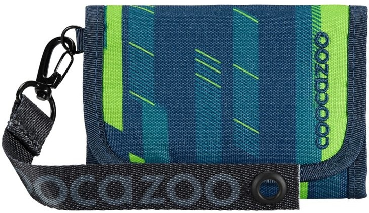 Coocazoo peňaženka Lime Stripe