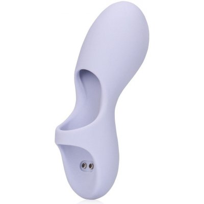 Shots Loveline Silicone Finger Vibrator Lavender silikónový vibrátor na prst pre ženy a páry