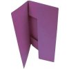 Papierová odkladacia mapa 253, A4, typ Lux, 250g/m2, 3 klopy, fialová