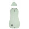 Zavinovačka Sleepee First Step Swaddle s čiapočkou zadarmo mätová