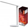 LED stolná lampa ColorWay so zabudovanou batériou, biela (CW-DL02B-W)