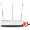Tenda F3 (F303) WiFi N Router 802.11 b/g/n, 300 Mbps, WISP, Universal Repeater, 3x 5 dBi antény 75010304