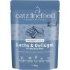 Catz Finefood Classic kapsička s lososom a hydinovým mäsom 85 g