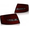 Zadné svetlá AUDI A6 C6 04-08 Red Smoke Led 7-PIN