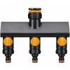 Fiskars Trojcestný kohútik Comfort, zapnutie/vypnutie FISKARS 1070578