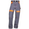 Ardon COOL TREND Montérkové nohavice do pása dámske 40, Šedá-Oranžová