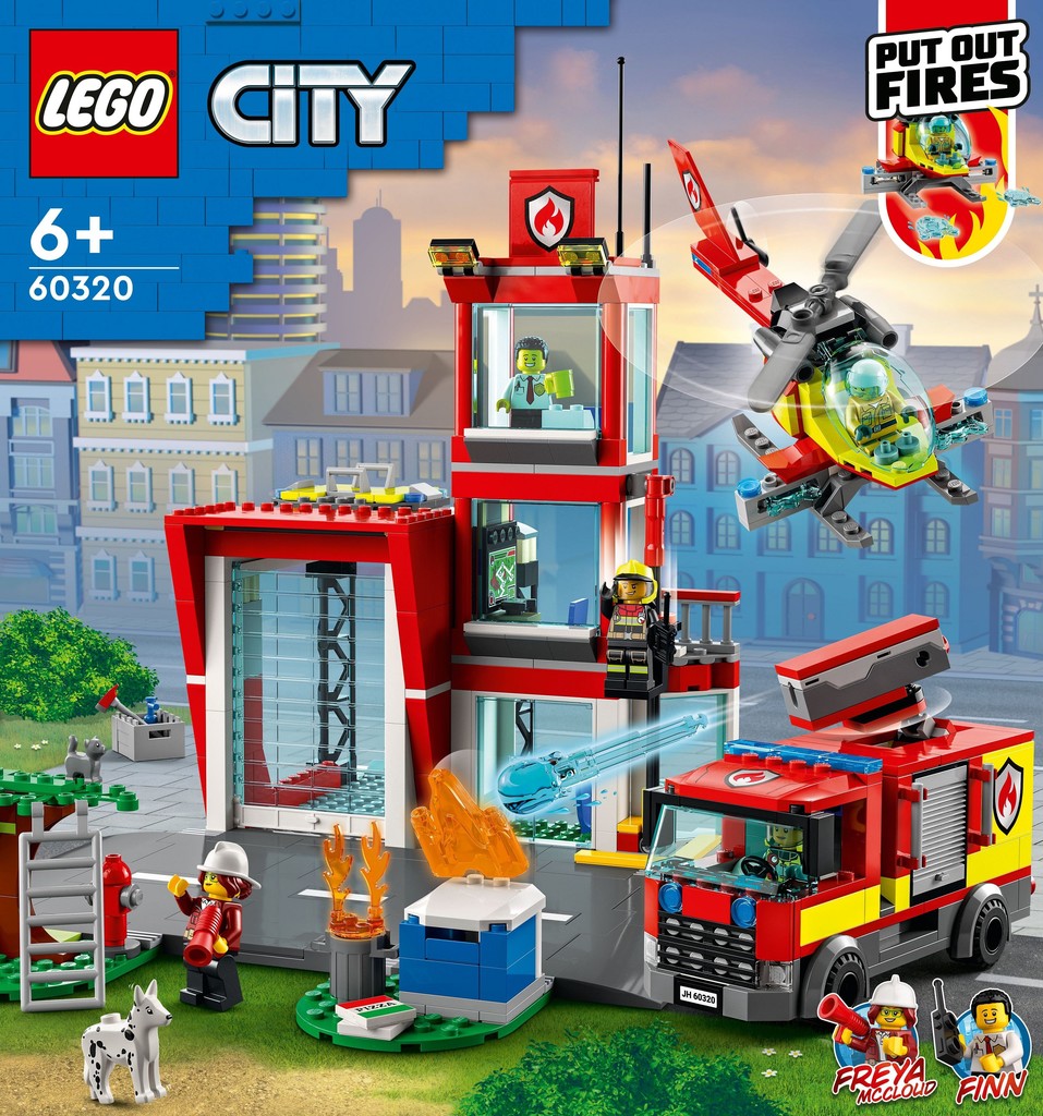 LEGO® City 60320 Hasičská stanica od 43,68 € - Heureka.sk
