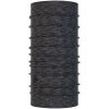 Buff Merino Wool Midweight Graphite Stripes