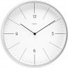 HAMA 185884 Sardinia, nástenné hodiny, priemer 30 cm, tichý chod, šedé